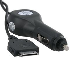 Eforcity Black Car Charger w/ Blue LED Light for Apple iPod / iPhone 1st Gen (NOT for iPhone 3G) by Eforcity