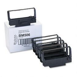 NU-KOTE Black Nylon Compatible Ribbon for Epson TM Series Cash Registers, 6/Box
