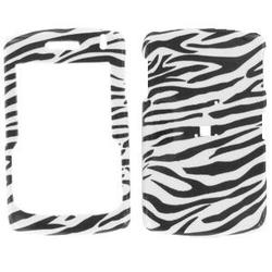 Wireless Emporium, Inc. Blackberry 8800/8820/8830 Zebra Snap-On Protector Case Faceplate