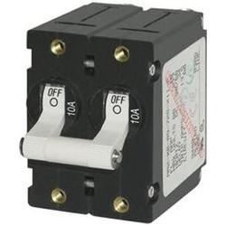 Blue Sea System Blue Sea 7237 A-Series Double Pole Toggle - 30A - Black