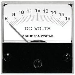 Blue Sea System Blue Sea 8028 DC Analog Micro Voltmeter - 2 Face 8-16 Volts DC