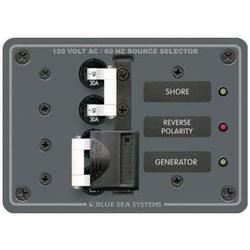 Blue Sea System Blue Sea 8032 AC Toggle Source Selector 120v AC 30A (White Switches)