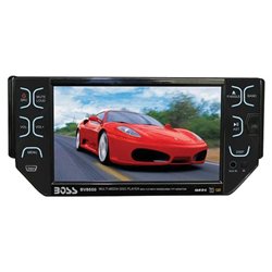 BOSS Audio Boss BV8550 Car Video Player - 5.5 TFT LCD - NTSC, PAL - DVD-R, CD-RW, Secure Digital (SD) - DVD Video, WMA, MP3, MP4, SVCD, Video CD - 320W AM, FM