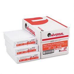 Universal Office Products Bright White Multipurpose Copy Paper, 20 lb., 8 1/2x11, 10 Reams/Carton