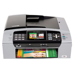 BROTHER INT L (PRINTERS) Brother MFC-490CW Color Inkjet All-in-One with Wireless Networking for Home Office / Small Office