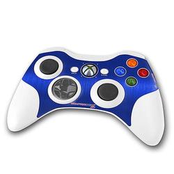 WraptorSkinz Brushed Metal Blue Skin by TM fits XBOX 360 Wireless Controller (CONTROLLER NOT INCLUDE