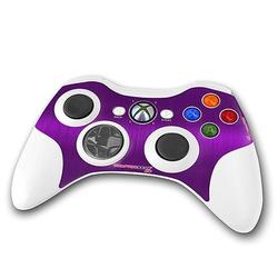 WraptorSkinz Brushed Metal Purple Skin by TM fits XBOX 360 Wireless Controller (CONTROLLER NOT INCLU