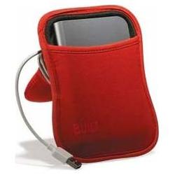 Built NY Hoodie Portable Hard Drive Case - EVA (Ethylene Vinyl Acetate), Neoprene - Fiery Orange