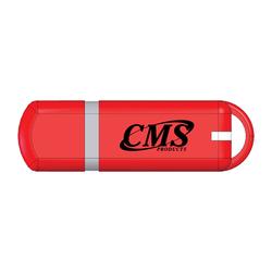 CMS PRODUCTS CMS Products 1GB Vault OTG Secure Encrypted USB 2.0 Flash Drive - 1 GB - USB - External