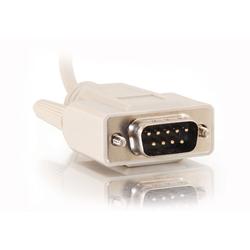 CABLES TO GO Cables To Go DB9 M/M Cable - 1 x DB-9 Serial - 1 x DB-9 Serial - 3ft - Beige