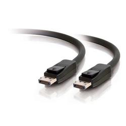 CABLES TO GO Cables To Go DisplayPort Cable with Latches - 1 x - 1 x DisplayPort - 3.28ft - Black
