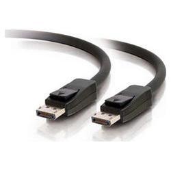 CABLES TO GO Cables To Go DisplayPort Cable with Latches - 1 x - 1 x DisplayPort - 6.56ft - Black