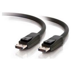 CABLES TO GO Cables To Go DisplayPort Cable with Latches - 1 x - 1 x DisplayPort - 9.84ft - Black