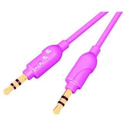 CABLES UNLIMITED Cables Unlimited KaBLING Pink 2 Meter 3.5mm Stereo Audio Cable - 1 x Mini-phone Stereo - 1 x Mini-phone Stereo - 6.56ft - Pink
