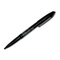Faber Castell/Sanford Ink Company Calligraphic® Marker Style Pen, Medium Tip, Chisel Edge, Waterbase Black Ink