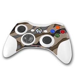 WraptorSkinz Camouflage Brown Skin by TM fits XBOX 360 Wireless Controller (CONTROLLER NOT INCLUDED)