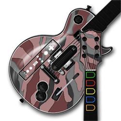 WraptorSkinz Camouflage Pink Skin by TM fits Nintendo Wii Guitar Hero III (3) Les Paul Controller (G