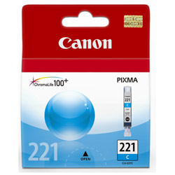 Canon CLI-221 Cyan Ink Cartridge - Cyan
