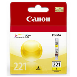 Canon CLI-221 Yellow Ink Cartridge - Yellow