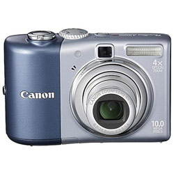 CANON - FOR BUY.COM Canon PowerShot A1000 IS 10 Megapixel Digital Camera w/ 4x Optical Zoom, 2.5 LCD, Optical Image Stabilizer, & Face Detection - Blue