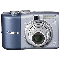 CANON - FOR BUY.COM Canon PowerShot A1000 IS 10 Megapixel Digital Camera w/ 4x Optical Zoom, 2.5 LCD, Optical Image Stabilizer, & Face Detection - Blue