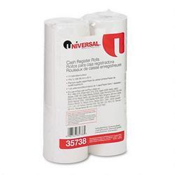 Universal Office Products Cash Register Paper Rolls, 1 15/32 (38mm) x 138 Ft., 10 Rolls per Pack