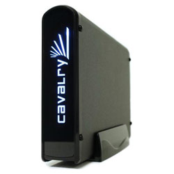 Cavalry Storage Cavalry 250GB USB 2.0 External Hard Drive w/ One Touch Backup for PC