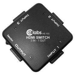 Celabs Hs103 3-in, 1-out Auto Hdmi(tm) Switcher