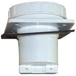 Charles Marine Charles 30 Amp International Inlet - White Polycarbonate