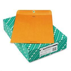 Quality Park Clasp Envelopes, Recycled Kraft, 28 lb., 12 x 15 1/2, 100/Box