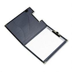 Samsill Corporation Classic Collection® Pad Holder with Brass Clip/Corners & 8 1/2x11 Pad, Ebony