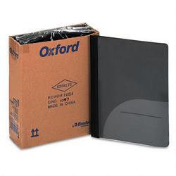 Esselte Pendaflex Corp. Clear Front Report Cover with Pocket and CD Slot, Onyx, 25/Box