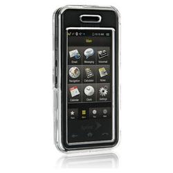 IGM Clear Shell Crystal Hard Case Cover+LCD Screen Guard Protector For Samsung Instinct SPH-M800