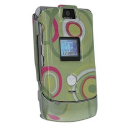 Eforcity Clip-On Case for Motorola RAZR V3 / V3c / V3m, Retro Green by Eforcity