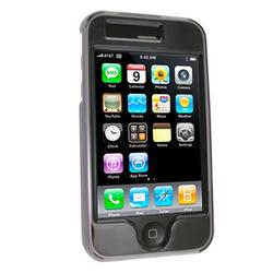 Eforcity Clip On Crystal Case for Apple iPhone 3G, Clear Smoke by Eforcity