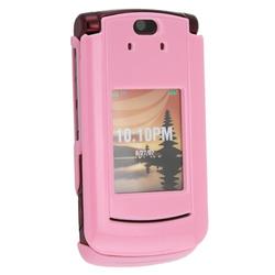 Eforcity Clip On w/ Belt Clip for Motorola RAZR2 V9, Pink