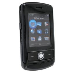 Eforcity Clip-on Case for LG Shine CU720, Black by Eforcity