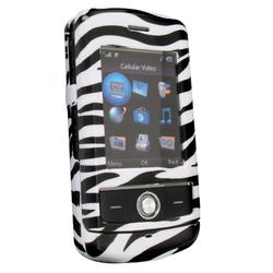 Eforcity Clip-on Case for LG Shine CU720, Zebra by Eforcity