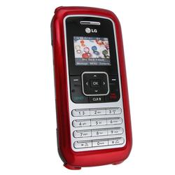 Eforcity Clip-on Case for LG enV VX-9900, Metallic Red by Eforcity