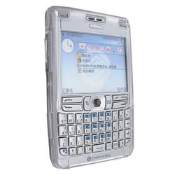 Eforcity Clip-on Case for Nokia E61 / E62, Clear