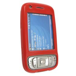 Eforcity Clip-on Case w/ Belt Clip for HTC 8925 / TyTN II / Tilt, Red by Eforcity