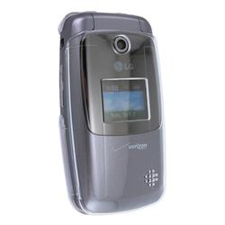 Eforcity Clip-on Case w/ Belt Clip for LG VX 5400, Clear