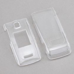 Eforcity Clip-on Crystal Case for Nokia 6555, Clear by Eforcity