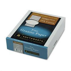 Southworth Company Colors+Textures Collection® Gray Granite Paper, 8 1/2x11, 24 lb., 500 Sheets/Box