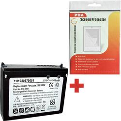 Osprey-Talon Combo 2400mAh Battery for Dell Axim X50 X50V X51 X51V X50U Pocket PC PDA + Screen Protector