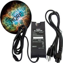 HQRP Combo Replacement 65W AC Adapter for Dell Latitude D400, D500, D600, X300, E1405 + Mousepad