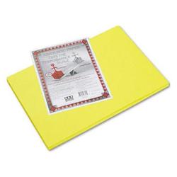 Riverside Paper Construction Paper, Yellow, 12 x 18