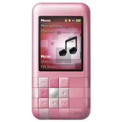 Creative Labs Creative 4GB ZEN Mozaic - Pink