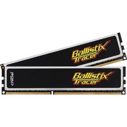 CRUCIAL TECHNOLOGY Crucial Ballistix Tracer 2GB DDR2 SDRAM Memory Module - 2GB (2 x 1GB) - 1066MHz DDR2-1066/PC2-8500 - Non-ECC - DDR2 SDRAM - 240-pin DIMM