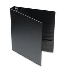 Universal Office Products D Ring Binder with Label Holder, 1 Capacity, Black